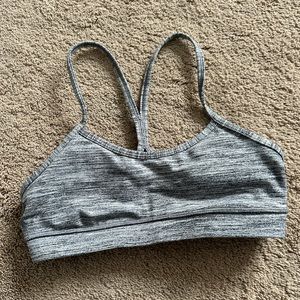 Lululemon sports bra. Used a few times, too small for me